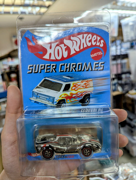 Hot Wheels Super Chrome Ferrari P4