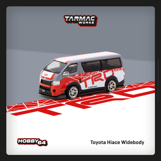 Tarmac Works 1:64 Scale Toyota Hiace Widebody TRD