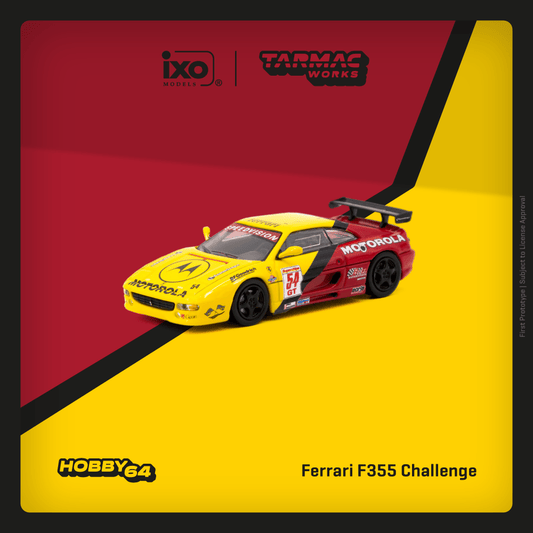 Tarmac Works 1:64 scale Ferrari F355 Challenge World Challenge Series 2000 Matt Drendel