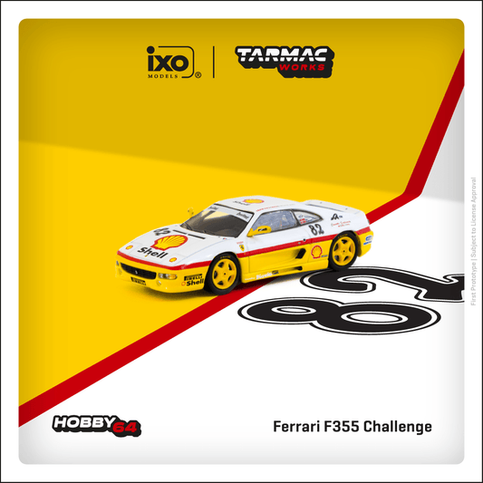 Tarmac Works 1:64 scale Ferrari F355 Challenge Ferrari F355 Challenge 1999 D. Peter Andersen