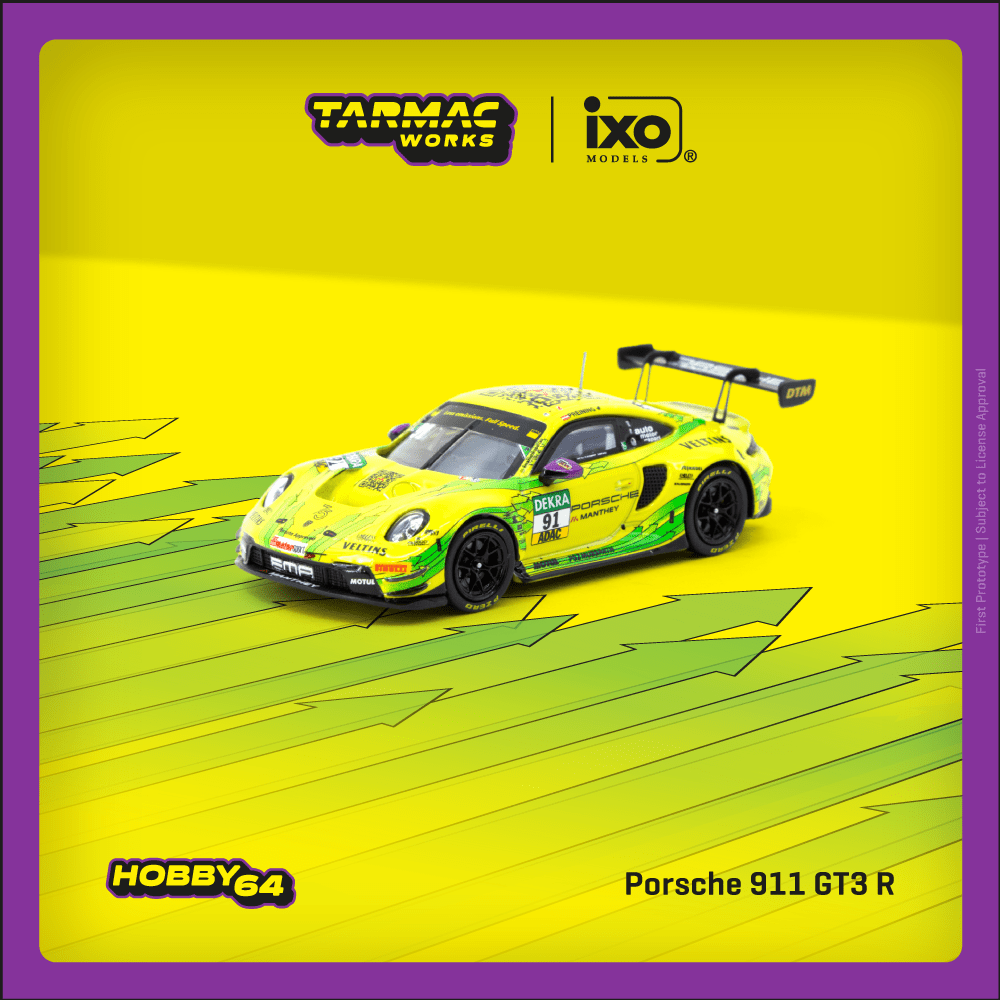 Tarmac Works Porsche 911 GT3 R DTM Champion 2023  Thomas Preining