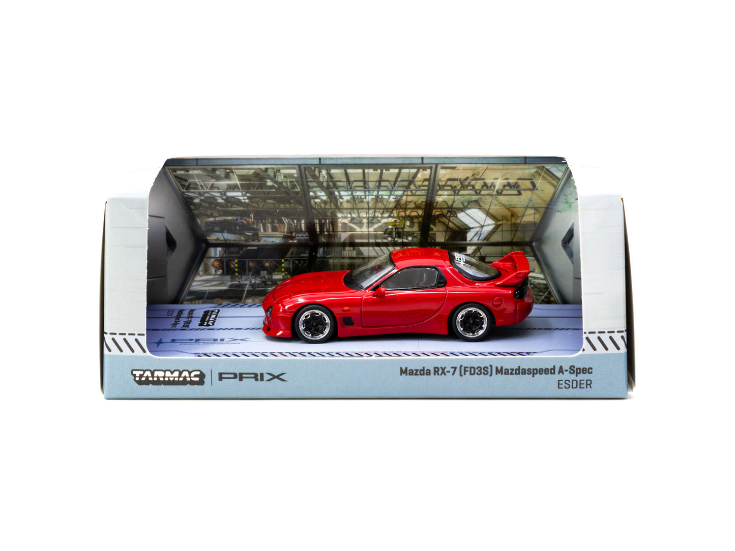 Tarmac Works x PRIX limited edition 1:64 Scale  Mazda RX-7 (FD3S) Mazdaspeed A-Spec, ESDER