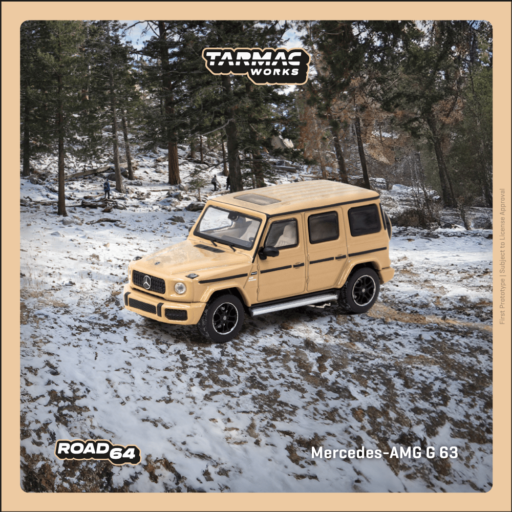 Tarmac Works 1:64 Scale Mercedes-AMG G 63 Brown