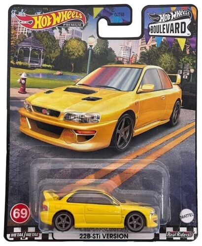 Hot Wheels Boulevard 2023 GJT68-953P case Subaru IMPREZA 22B STi Version