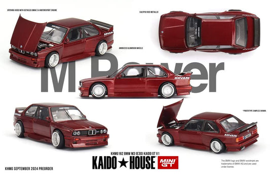 Mini GT x Kaido House #162 BMW M3 (E30) Kaido GT V1 KHMG162