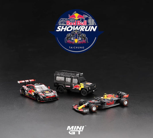 MINI GT x 2024 Taichung Red Bull F1 Showrun Exclusive Red Bull Racing car #798 #799 #800