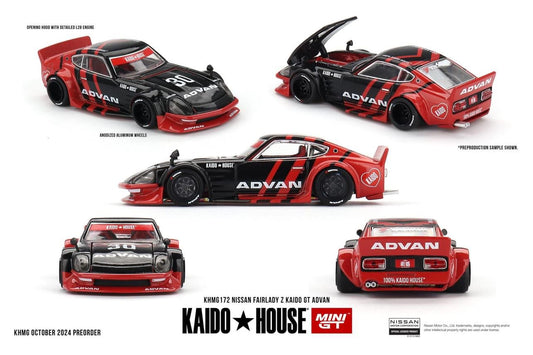 Mini GT x Kaido House #172 Nissan Fairlady Z ADVAN