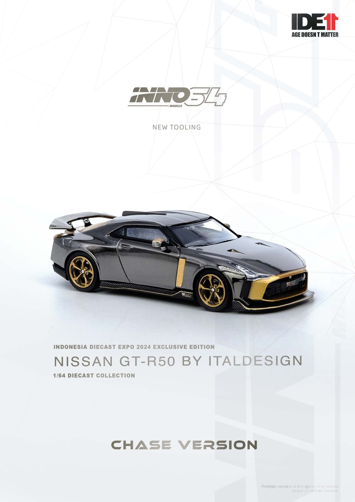 Inno64 1/64 IDE 2024 Nissan GT-R50 by Italdesign