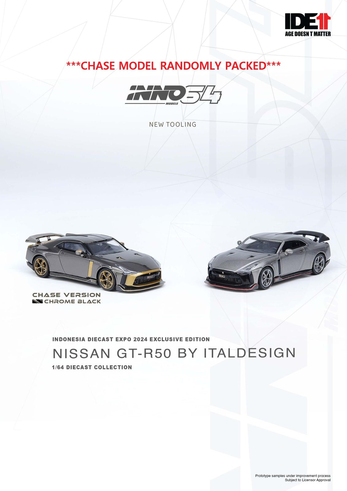 Inno64 1/64 IDE 2024 Nissan GT-R50 by Italdesign