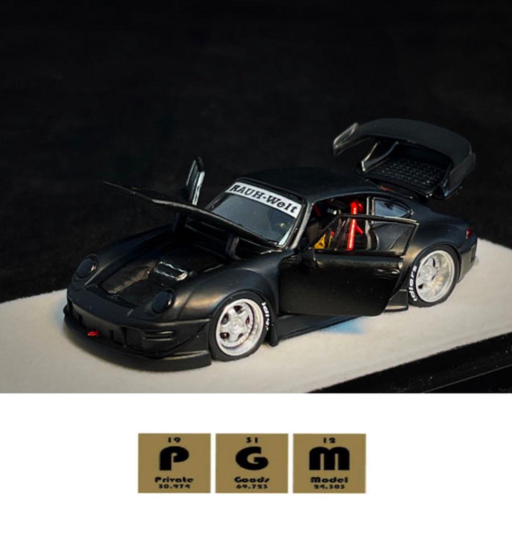 PGM Private Good Model Porsche RWB 993 Matte Black