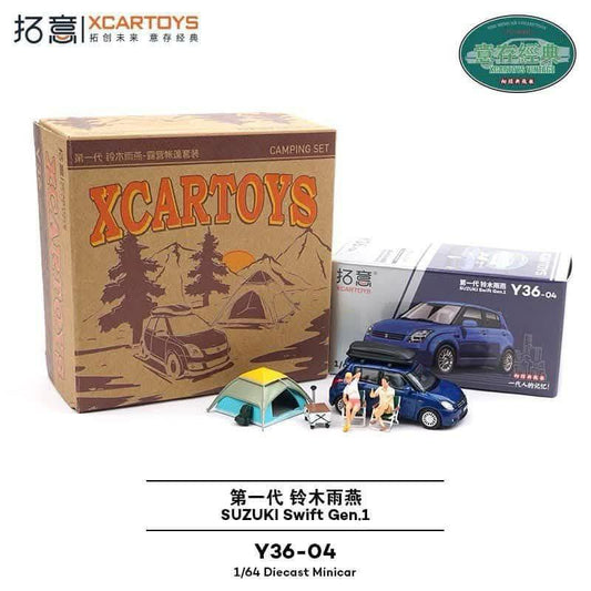 XCARTOYS Y36-04 SUZUKI SWIFT Diorama set