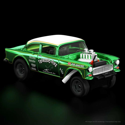 Hot Wheels 2019 RLC '55 Chevy Bel Air Gasser Triadsic-Five