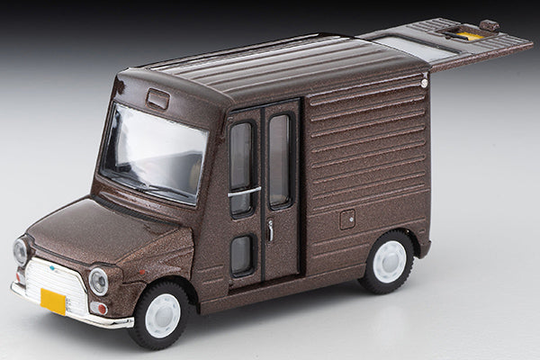 Tomica Limited Vintage Neo LV-N283a Daihatsu Mira walk-through van custom specification (brown)