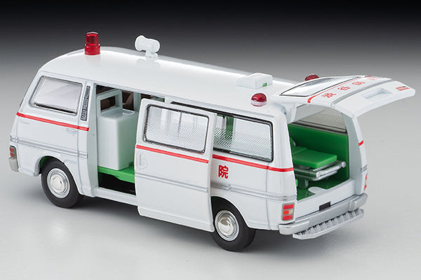 Tomica Limited Vintage Neo LV-N Big City 01 Nissan Caravan Ambulance ( –  Mobile Garage HK