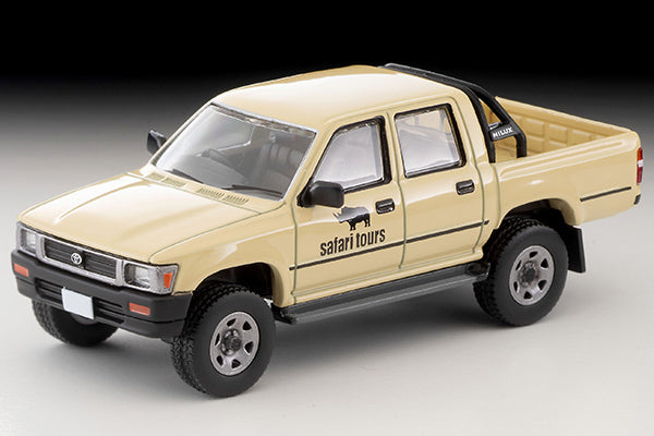 Kaiyodo x Tomica Limited Vintage Diocolle 64 #CarSnap 29a Safari 2 (Toyota Hilux 4WD Pickup Double Cab Included)