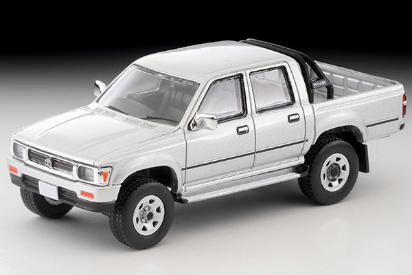 Tomica Limited Vintage Neo LV-N256c Toyota Hilux 4WD Pickup Double Cab SSR (Silver) 1991 Model