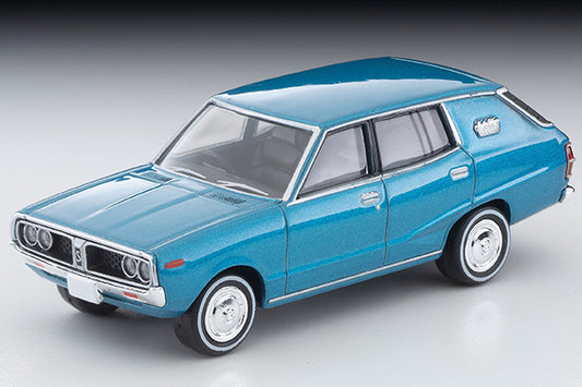 Tomica Limited Vintage LV-N55b Nissan Skyline Kenmeri Wagon 1800 Sporty GL (blue) 1972 model