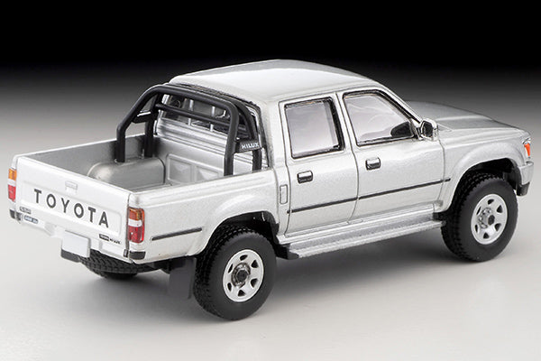 Tomica Limited Vintage Neo LV-N256c Toyota Hilux 4WD Pickup Double Cab SSR (Silver) 1991 Model