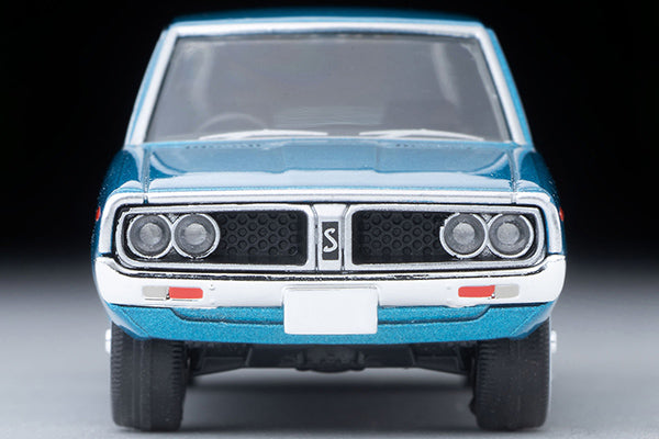 Tomica Limited Vintage LV-N55b Nissan Skyline Kenmeri Wagon 1800 Sporty GL (blue) 1972 model