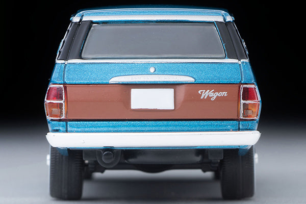 Tomica Limited Vintage LV-N55b Nissan Skyline Kenmeri Wagon 1800 Sporty GL (blue) 1972 model