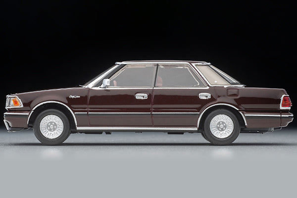 Tomica Limited Vintage LV-N175c Toyota Crown Hardtop Supercharged Royal Saloon (Wine) 1985 model