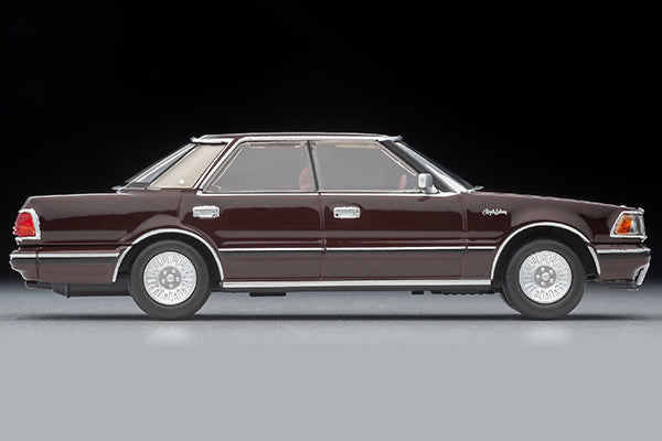 Tomica Limited Vintage LV-N175c Toyota Crown Hardtop Supercharged Royal Saloon (Wine) 1985 model