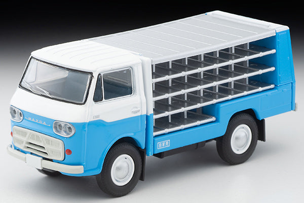 Tomica Limited Vintage LV-210a Mazda E2000 bottle car (white/light blue)