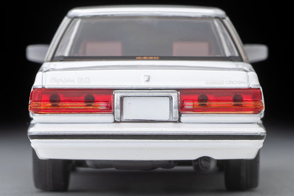 Tomica Limited Vintage LV-N199c Toyota Crown Hardtop 3.0 Royal Saloon G (white) 1985 model