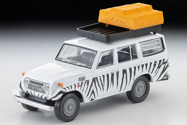 Kaiyodo x Tomica Limited Vintage Diocolle 64 #CarSnap 28a Safari 1 (Includes Toyota Land Cruiser FJ56V