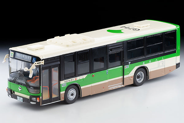 Tomica Limited Vintage Neo LV-N342a Mitsubishi Fuso Aero Star Non-step bus (Tokyo Metropolitan Bureau of Transportation) Toei Bus 100th Anniversary Commemorative Wrapping, commonly known as Knuckle Line （東京都交通局）