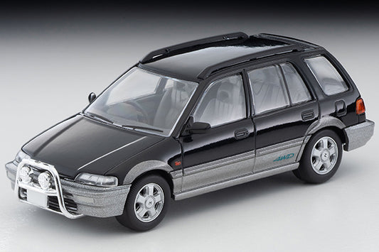 Tomica Limited Vintage Neo LV-N293a Honda Civic Shuttle Beagle (Black/Gray) 94