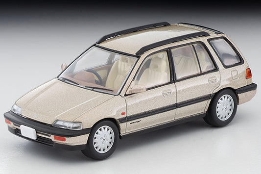 Tomica Limited Vintage Neo LV-N297a Honda Civic Shuttle 56i (Beige) 1987