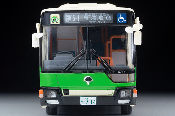 Tomica Limited Vintage Neo LV-N342a Mitsubishi Fuso Aero Star Non-step bus (Tokyo Metropolitan Bureau of Transportation) Toei Bus 100th Anniversary Commemorative Wrapping, commonly known as Knuckle Line （東京都交通局）