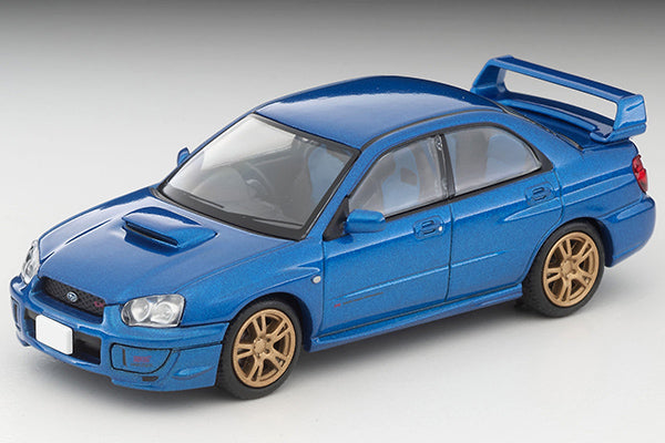 Tomica Limited Vintage Neo LV-N336a Subaru Impreza WRX STi (blue) 2003 model