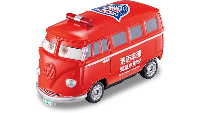 Tomica Disney Cars C-19 Fillmore (Fire Command Vehicle Type)