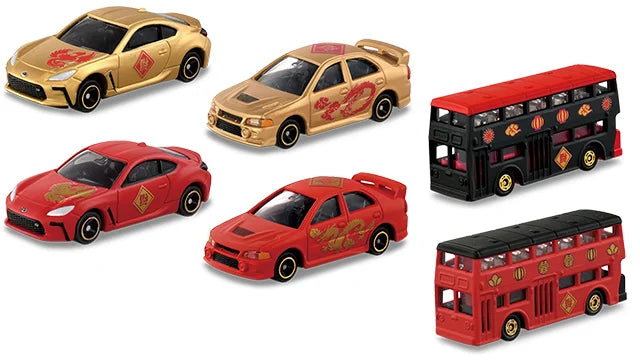 Tomica 春節トミカくじ Chinese New Year 2025 complete set (6 pc in 1 Box)