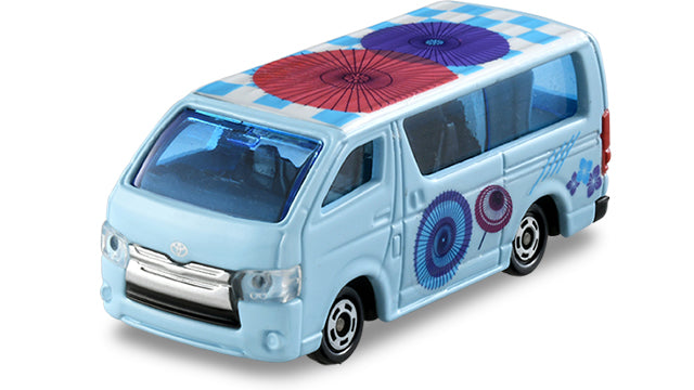 Go around with Tomica! Traditional Japanese Collection Vol.9 Toyota Hiace Japanese Umbrella Design Specifications