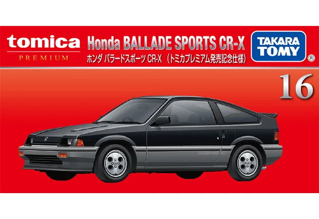 Tomica Premium #16 Honda Ballade Sports CR-X