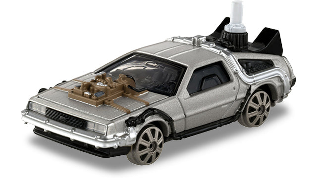 Tomica Premium Unlimited Back to the Future Time Machine (PART 3/Train Wheels Ver.)