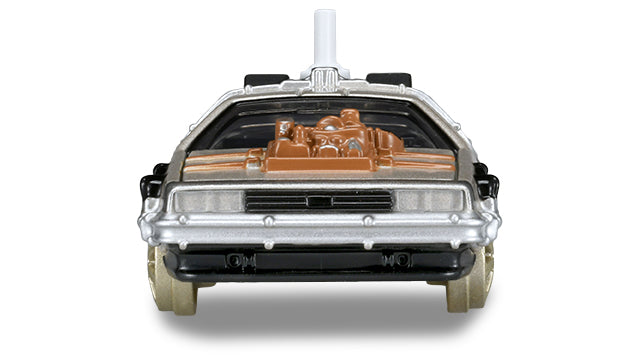 Tomica Premium Unlimited Back to the Future Time Machine (PART 3/Train Wheels Ver.)