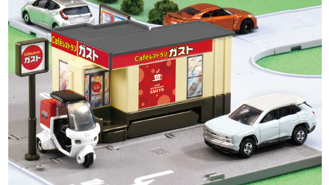 Tomica Town Cafē Restaurant Gusto (with Tomica)