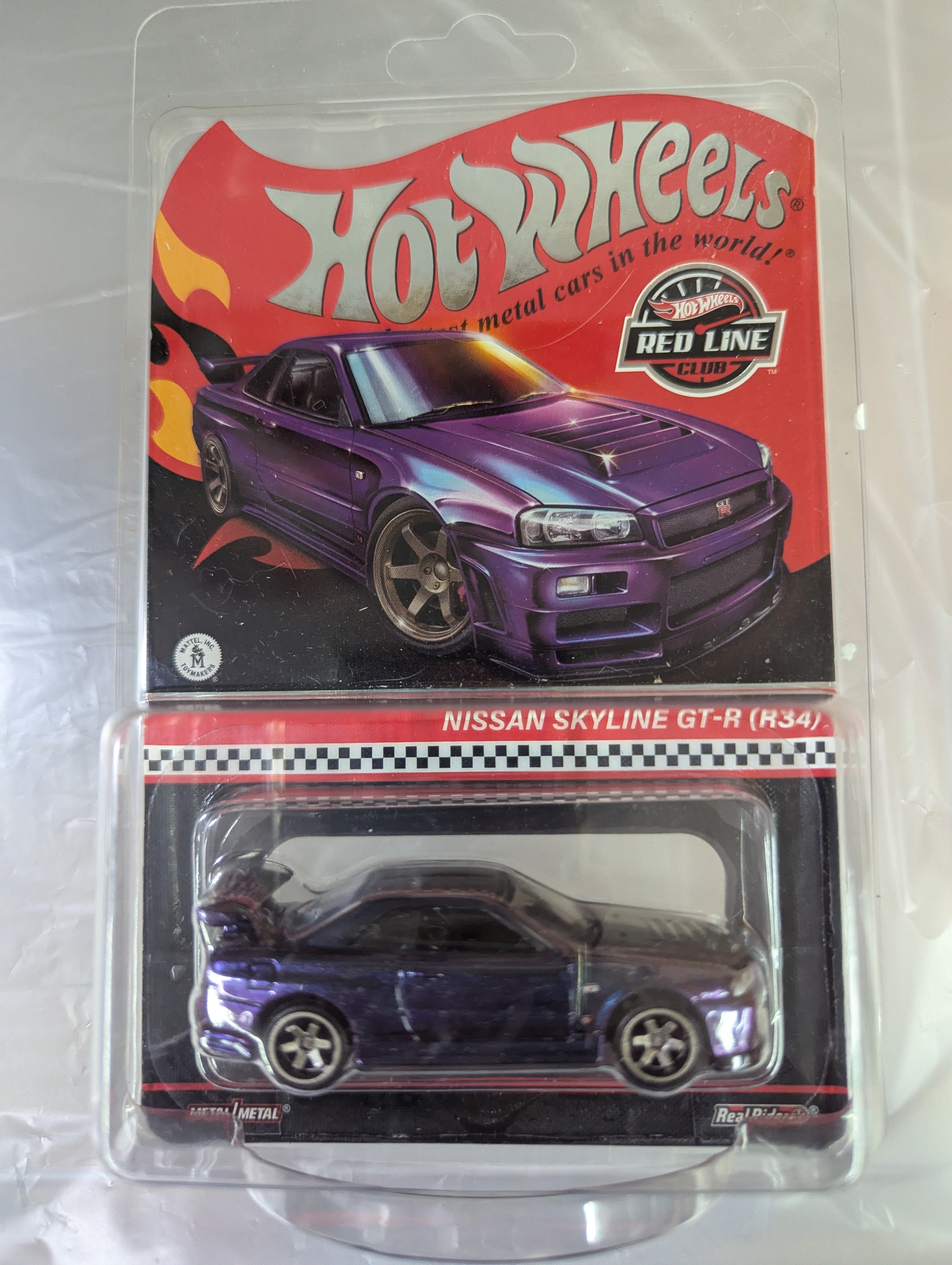 Hot Wheels RLC Nissan cheapest Skyline GT-R BNR34 Purple