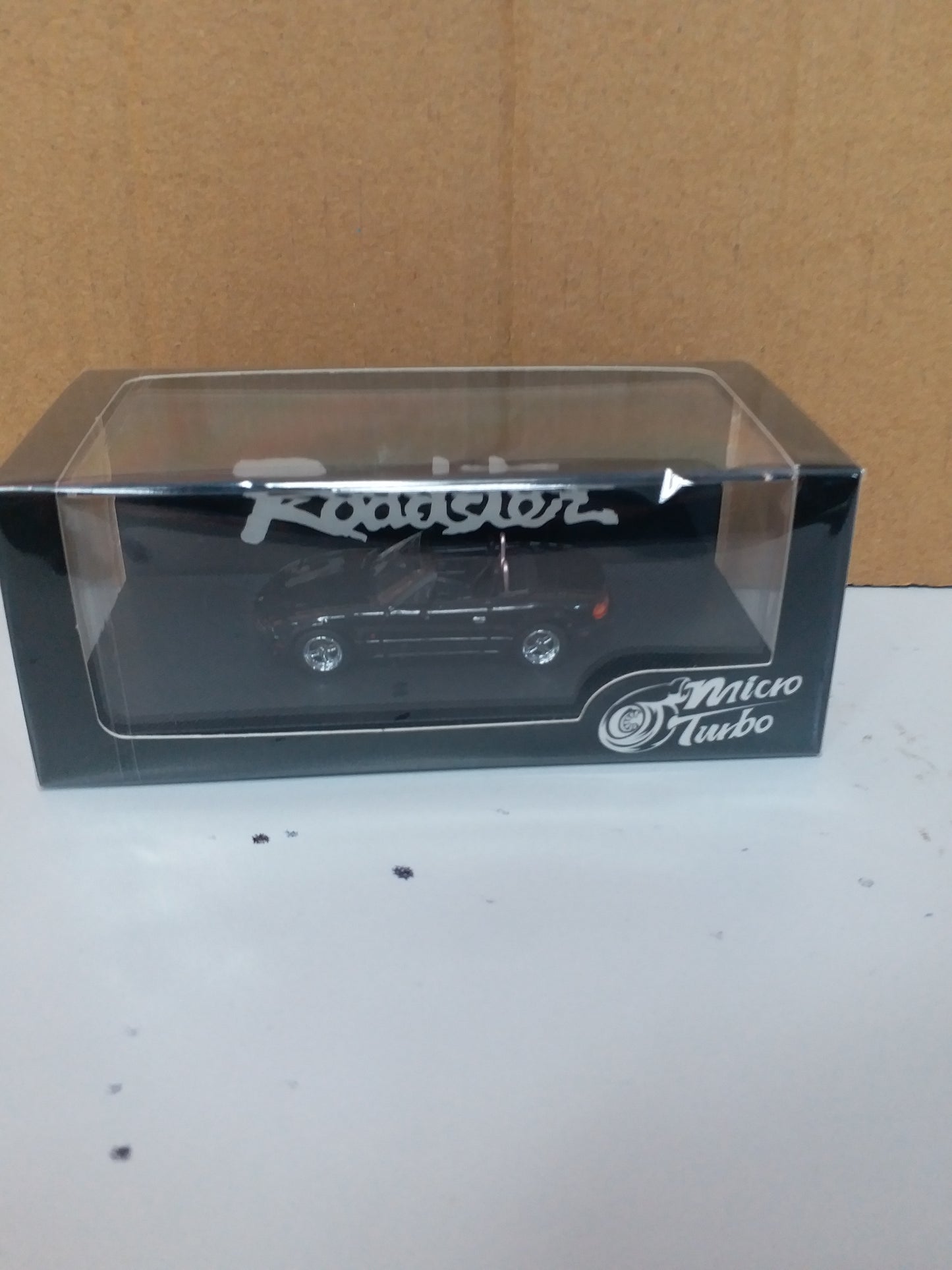 Micro Turbo 1:64 Scale Eunos NA Customized [Metallic Black]