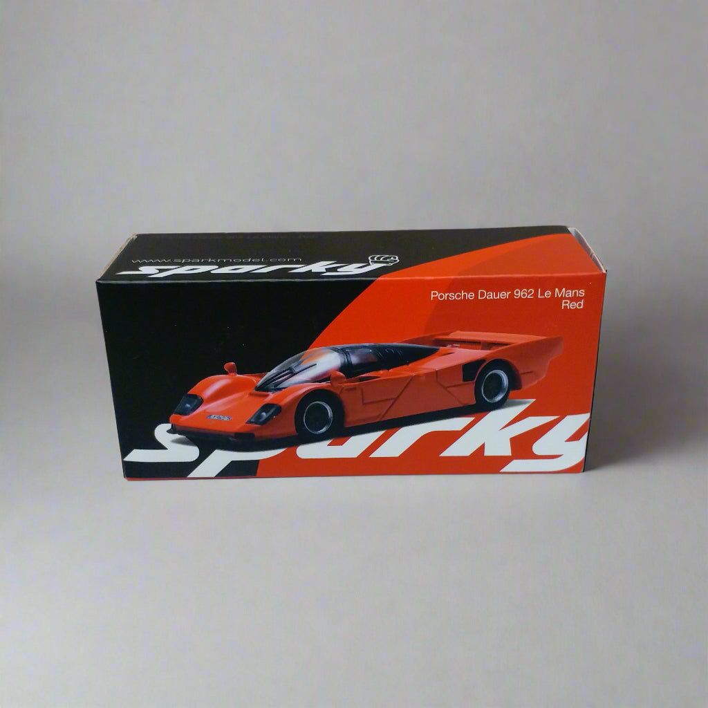 SPARKY X Tiny 1/64 Dauer Porsche 962 Le Mans Red (unsealed)