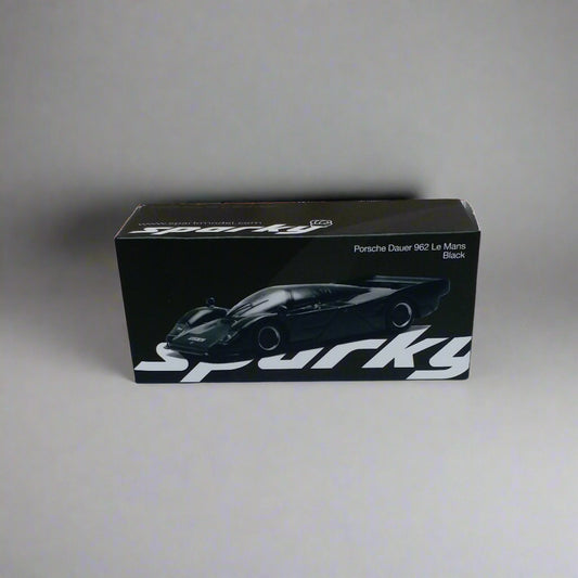 SPARKY X Tiny 1/64 Dauer Porsche 962 Le Mans Black (Unsealed)