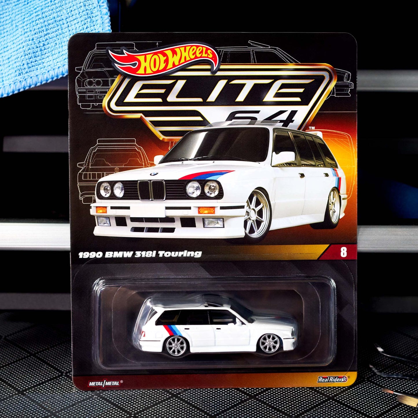 Hot Wheels HWC Elite64 Series 1990 BMW 318i Touring