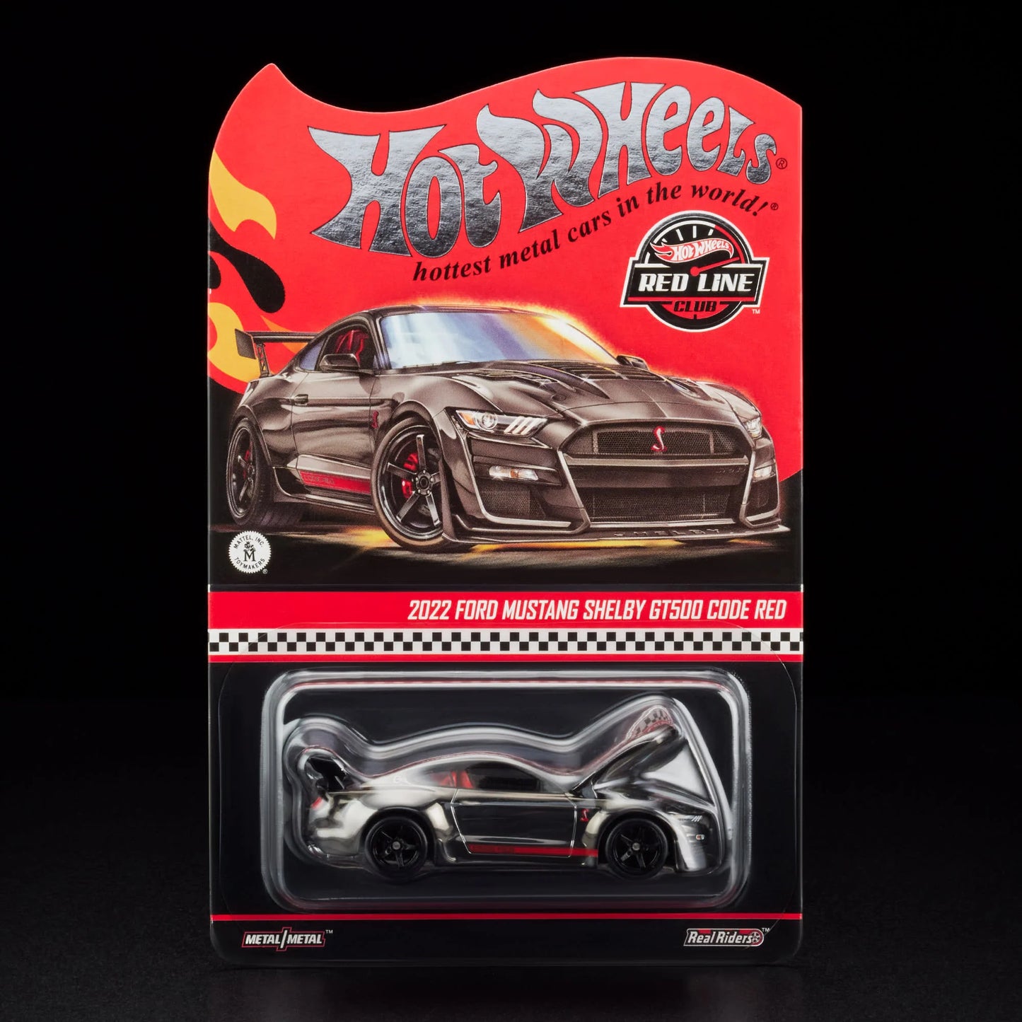 Hot Wheels RLC 2022 Ford Mustang Shelby GT500 Code Red