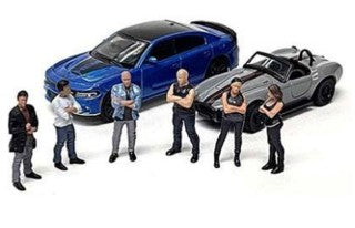 American Diorama 1:64 Figure Set - Car Meet 3