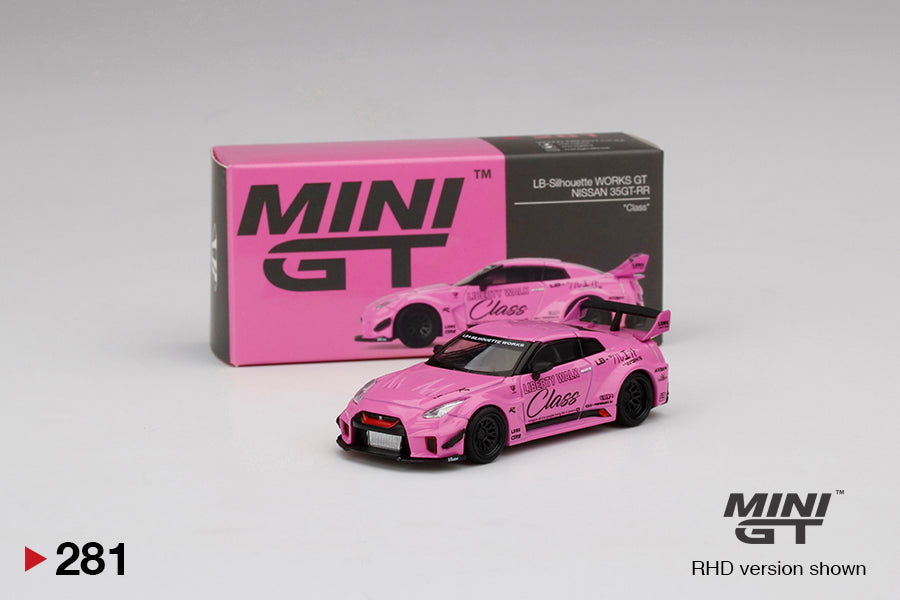 Mini GT #281 1:64 Scale LB-Sihouette WORKS GT Nissan 35GT-RR