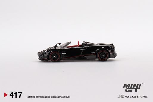 Mini GT #417 Pagani Huayra Roadster Black – Mobile Garage HK